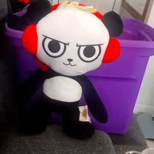 Combo panda plush toy